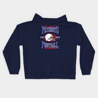 New England Patriots Football Champions Kids Hoodie